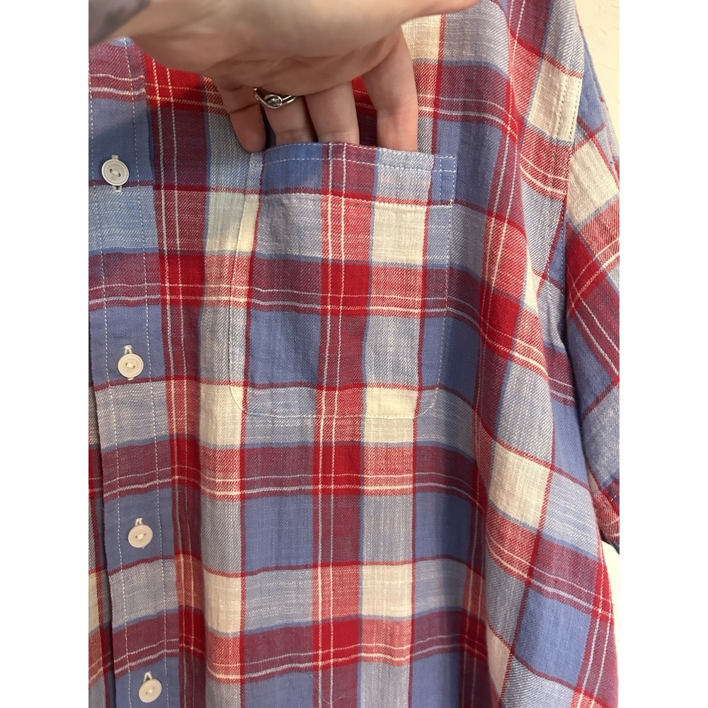 The Normal Brand Skipper Button Down XXL NWT Plaid Americana Preppy - Picture 3 of 11